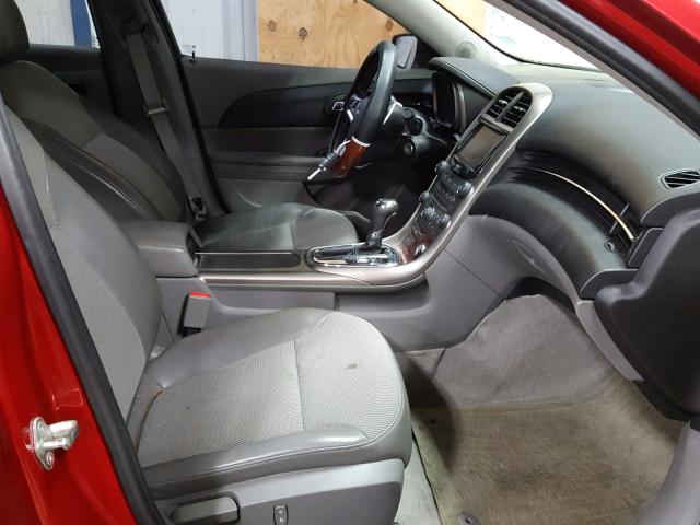 1G11D5RR4DF120872 - 2013 CHEVROLET MALIBU 1LT RED photo 5