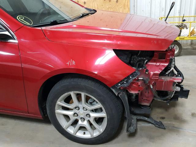 1G11D5RR4DF120872 - 2013 CHEVROLET MALIBU 1LT RED photo 9