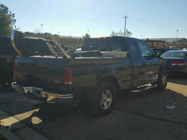 1FTRX17263NB75067 - 2003 FORD F150 BLUE photo 4