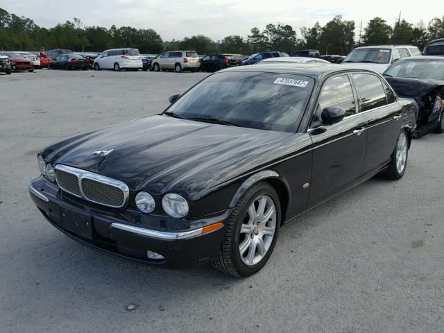 SAJWA79B76SG50255 - 2006 JAGUAR XJ8 L BLACK photo 2