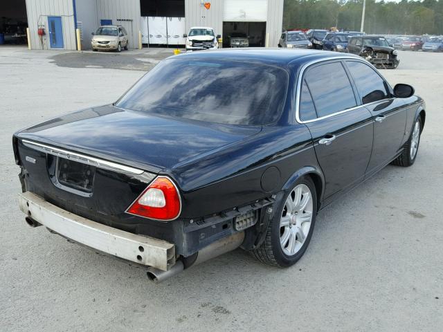 SAJWA79B76SG50255 - 2006 JAGUAR XJ8 L BLACK photo 4