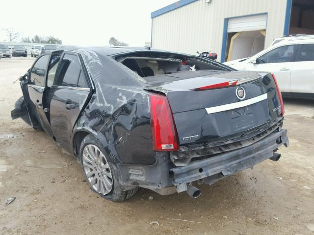 1G6DP5EV3A0114223 - 2010 CADILLAC CTS PREMIU BLACK photo 3