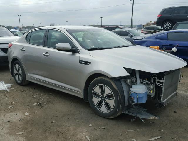 KNAGM4AD5C5031115 - 2012 KIA OPTIMA HYB SILVER photo 1