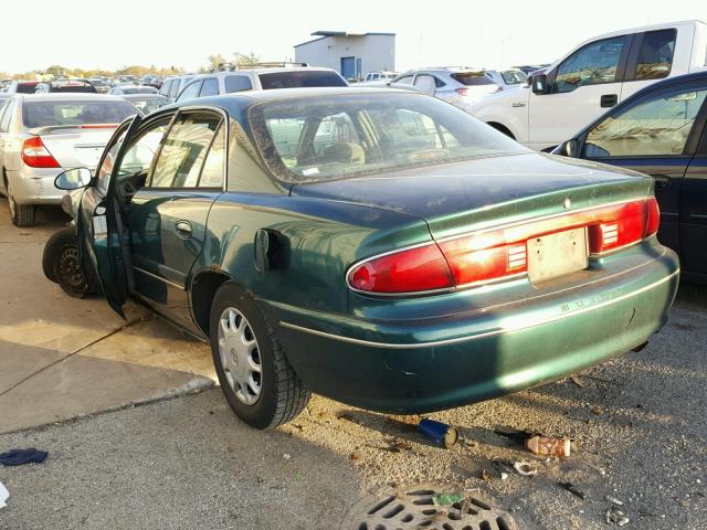 2G4WS52M3X1568612 - 1999 BUICK CENTURY CU GREEN photo 3