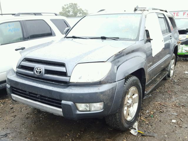 JTEBU14R440039607 - 2004 TOYOTA 4RUNNER SR GRAY photo 2