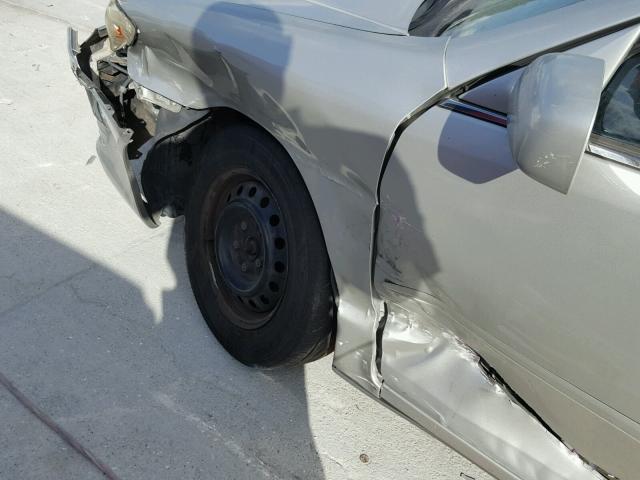 4T1BE32K84U864556 - 2004 TOYOTA CAMRY LE ვერცხლისფერი ფოტო 10