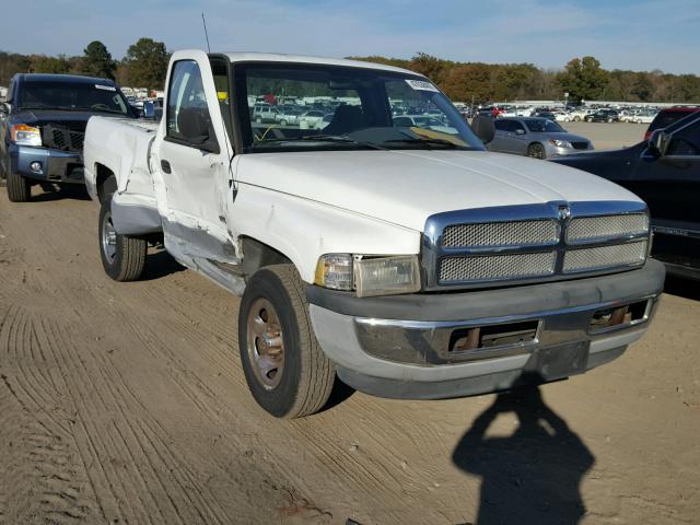 1B7HC16X01S772752 - 2001 DODGE RAM 1500 WHITE photo 1