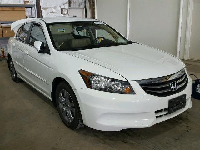 1HGCP2F68CA064755 - 2012 HONDA ACCORD SE WHITE photo 1