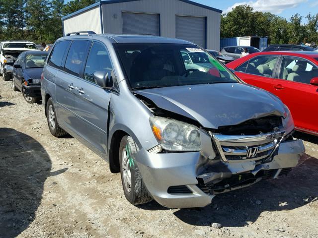 5FNRL38676B062465 - 2006 HONDA ODYSSEY EX SILVER photo 1