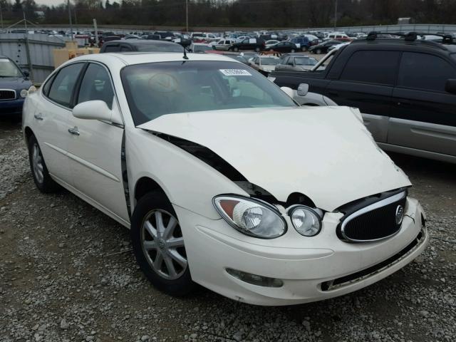 2G4WD532851220339 - 2005 BUICK LACROSSE C WHITE photo 1