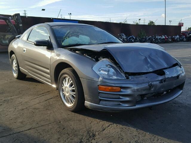 4A3AC44G72E063559 - 2002 MITSUBISHI ECLIPSE GS GRAY photo 1