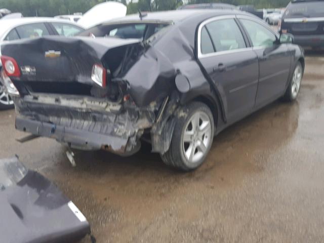 1G1ZB5E13BF121405 - 2011 CHEVROLET MALIBU LS 灰色 照片 4