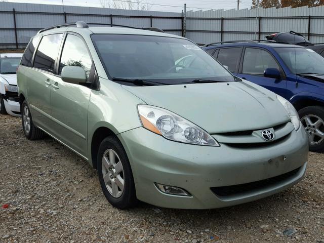 5TDZK22C57S064384 - 2007 TOYOTA SIENNA GREEN photo 1