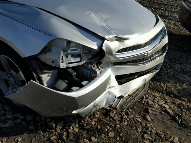 1G1ZC5E15BF130040 - 2011 CHEVROLET MALIBU 1LT 银色 照片 9