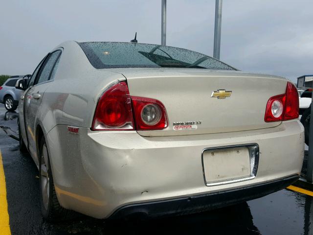 1G1ZC5E13BF103323 - 2011 CHEVROLET MALIBU 1LT GOLD photo 3