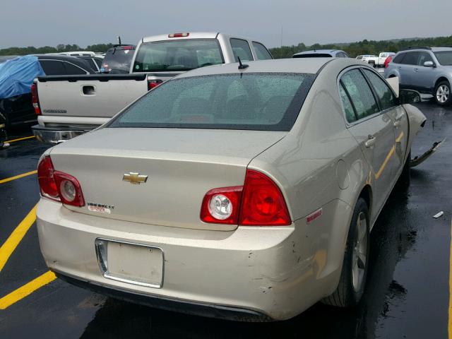1G1ZC5E13BF103323 - 2011 CHEVROLET MALIBU 1LT GOLD photo 4