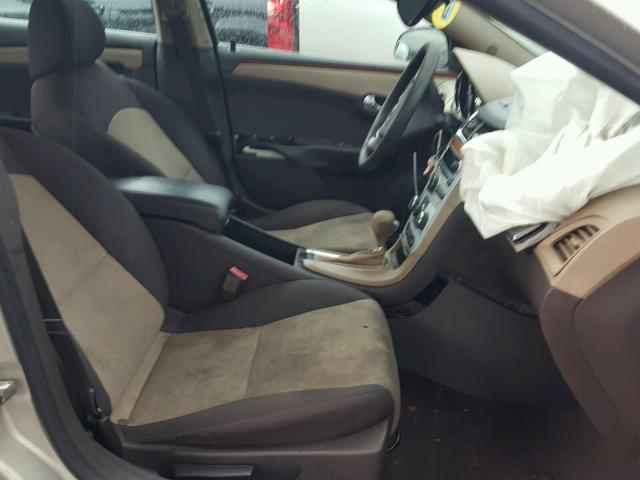 1G1ZC5E13BF103323 - 2011 CHEVROLET MALIBU 1LT GOLD photo 5