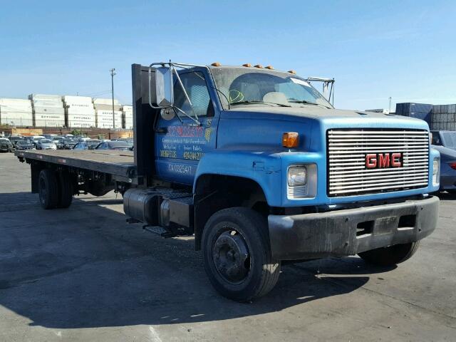 1GDJ6H1P6NJ506233 - 1992 GMC TOPKICK C6 BLUE photo 1