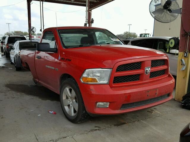 3D7JB1ET3BG632275 - 2011 DODGE RAM 1500 RED photo 1