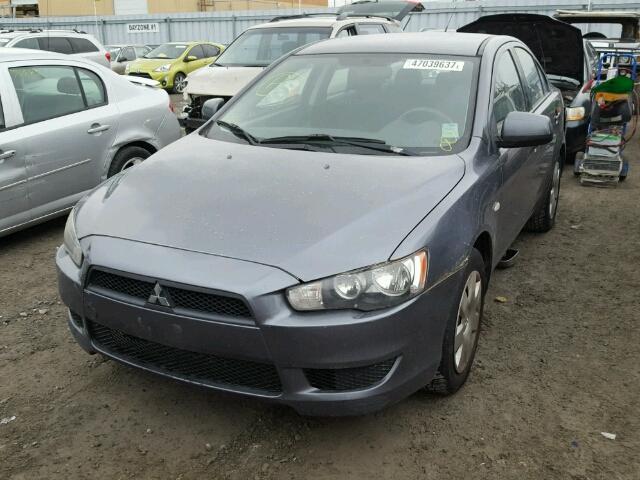 JA3AU16U58U601187 - 2008 MITSUBISHI LANCER DE GRAY photo 2