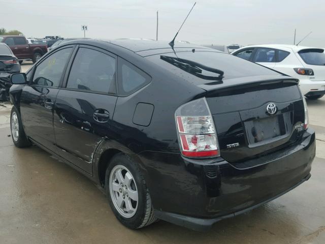 JTDKB20UX53033272 - 2005 TOYOTA PRIUS BLACK photo 3