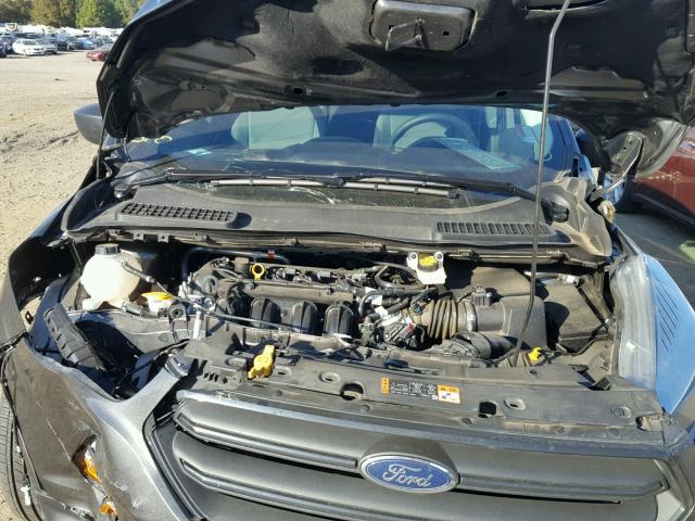 1FMCU0F72HUB80216 - 2017 FORD ESCAPE S GRAY photo 7