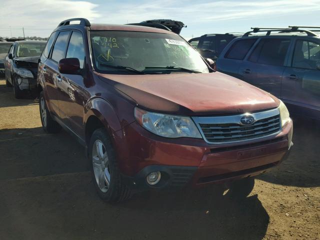 JF2SH6DC0AH757929 - 2010 SUBARU FORESTER 2 MAROON photo 1
