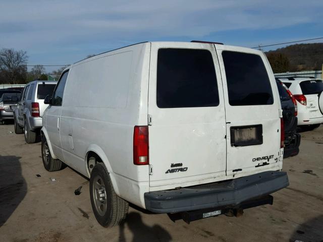 1GCDM19X84B103575 - 2004 CHEVROLET ASTRO WHITE photo 3