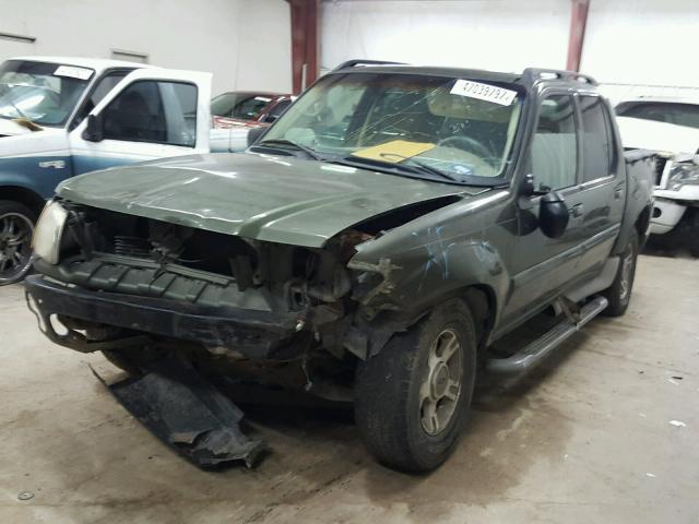 1FMZU67E53UB81895 - 2003 FORD EXPLORER S GREEN photo 2