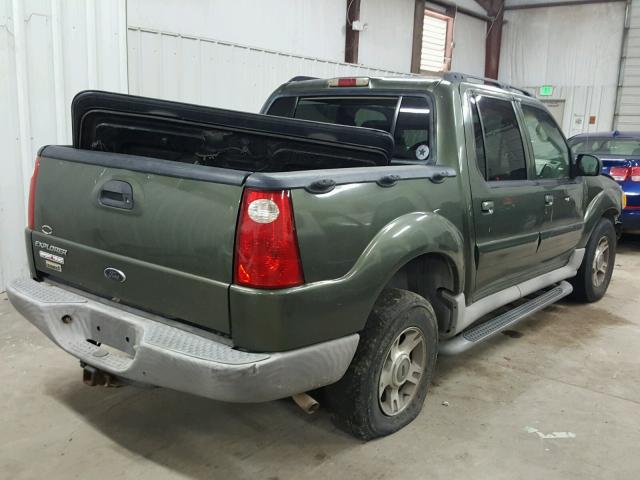 1FMZU67E53UB81895 - 2003 FORD EXPLORER S GREEN photo 4