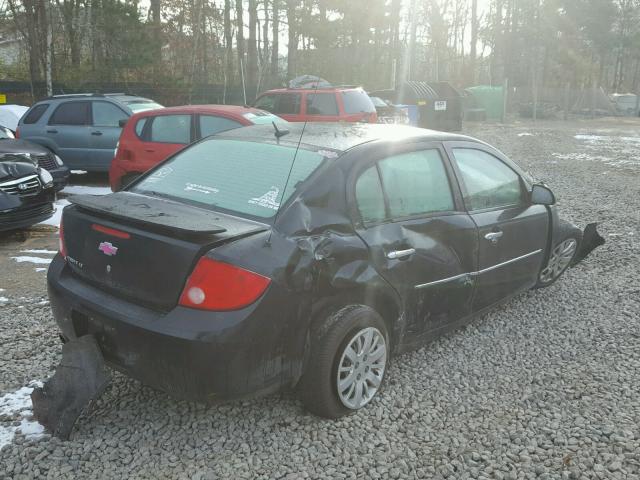 1G1AD5F52A7154977 - 2010 CHEVROLET COBALT 1LT BLACK photo 4