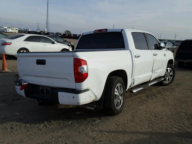 5TFGY5F12EX153532 - 2014 TOYOTA TUNDRA CRE WHITE photo 4