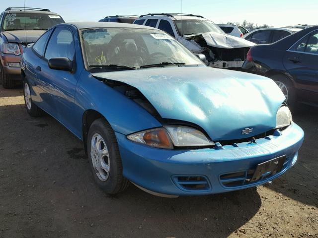 1G1JC1242Y7134148 - 2000 CHEVROLET CAVALIER TEAL photo 1