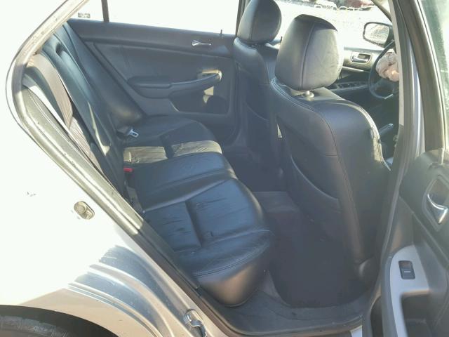 1HGCM56836A011462 - 2006 HONDA ACCORD EX SILVER photo 6