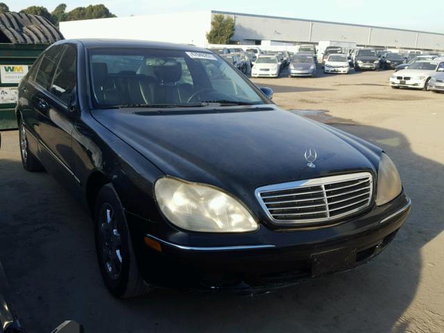 WDBNG75J2YA060393 - 2000 MERCEDES-BENZ S 500 BLACK photo 1