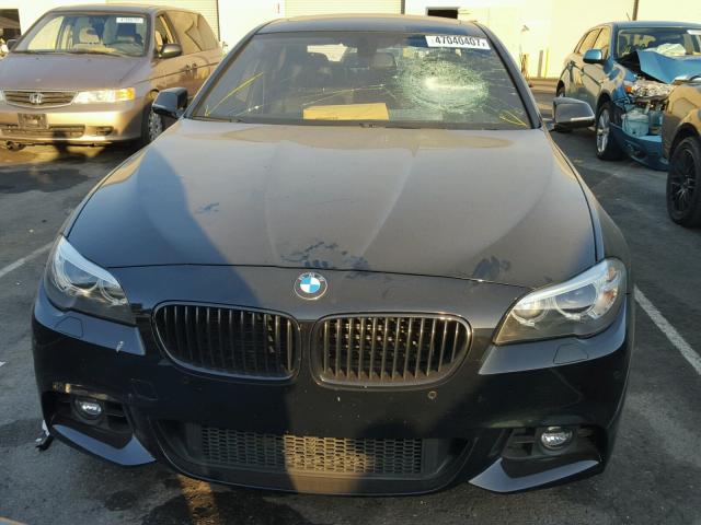 WBA5B1C55GG132859 - 2016 BMW 535 I BLACK photo 9