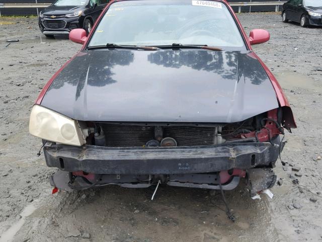 KNAGD128225183710 - 2002 KIA OPTIMA MAG RED photo 9