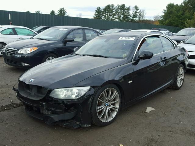 WBADX7C59DJ590113 - 2013 BMW 335 I BLACK photo 2