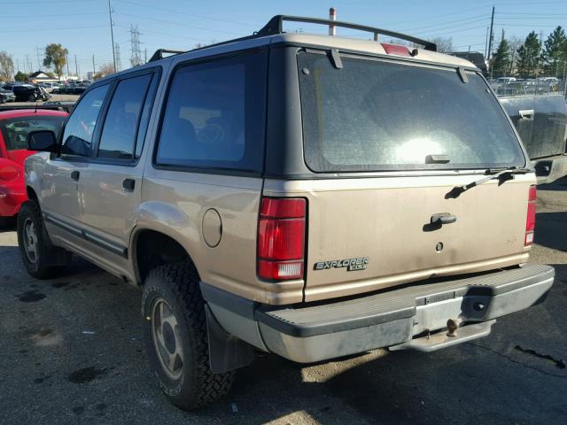 1FMDU34X8NUC52086 - 1992 FORD EXPLORER GOLD photo 3