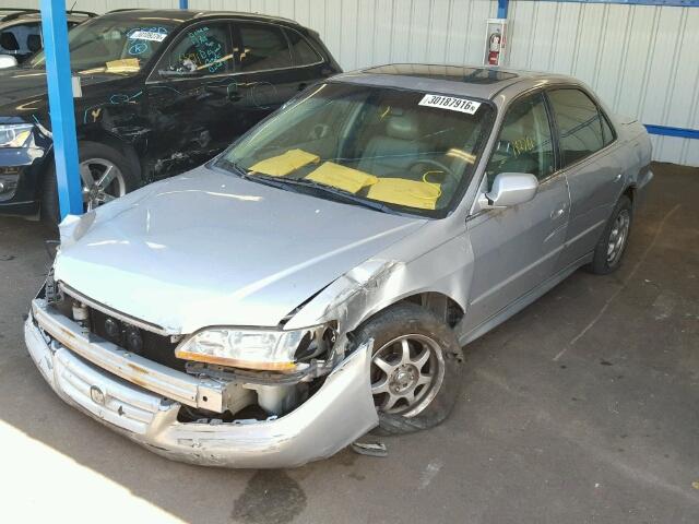 JHMCG56642C011696 - 2002 HONDA ACCORD EX SILVER photo 2