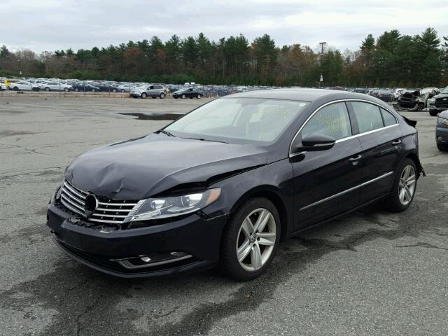 WVWBP7AN0DE511370 - 2013 VOLKSWAGEN CC SPORT BLACK photo 2