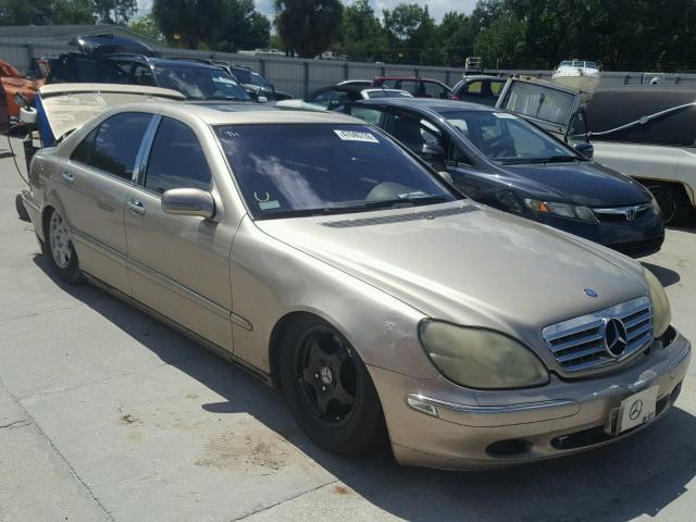 WDBNG70J71A143878 - 2001 MERCEDES-BENZ S 430 GOLD photo 1