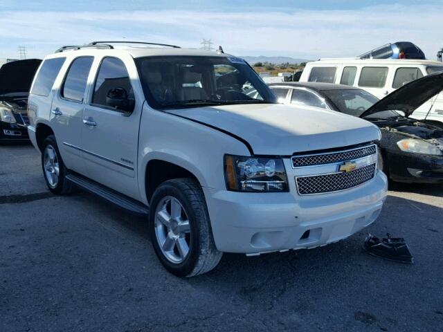 1GNSKCE06DR268296 - 2013 CHEVROLET TAHOE WHITE photo 1