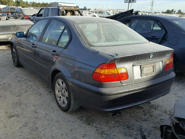 WBAET37432NJ19848 - 2002 BMW 325 I BLACK photo 3