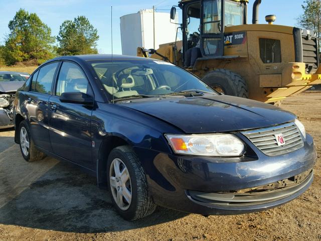 1G8AJ58F97Z177413 - 2007 SATURN ION LEVEL BLUE photo 1