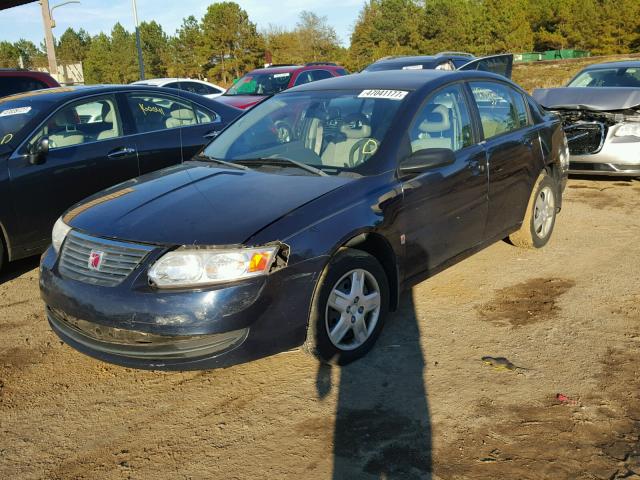 1G8AJ58F97Z177413 - 2007 SATURN ION LEVEL BLUE photo 2