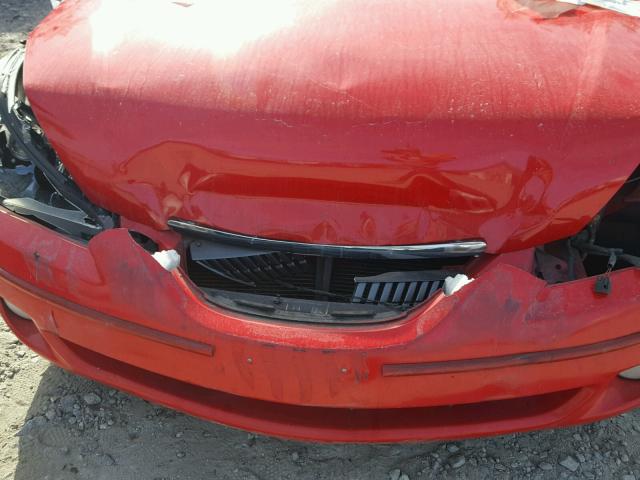 4T1FA38P44U036309 - 2004 TOYOTA CAMRY SOLA RED photo 10