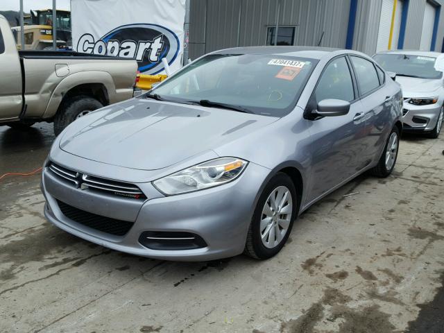 1C3CDFDH9FD182291 - 2015 DODGE DART SE AE SILVER photo 2