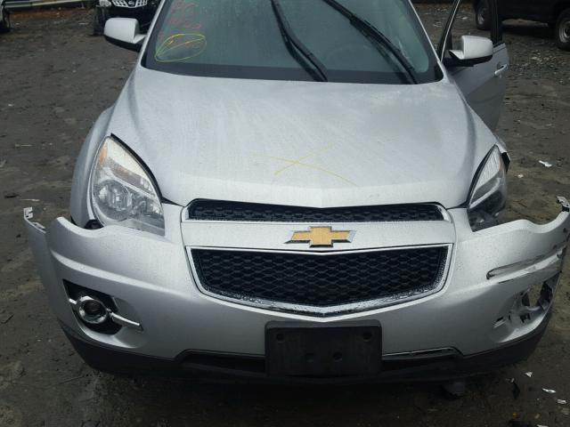 2GNALCEK8E6226333 - 2014 CHEVROLET EQUINOX LT SILVER photo 7