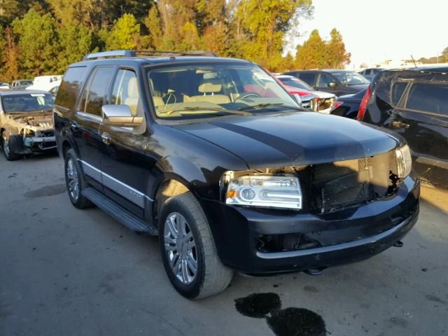 5LMFU27598LJ03920 - 2008 LINCOLN NAVIGATOR BLACK photo 1